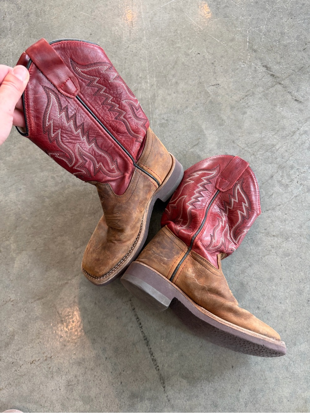 Old west little boy boots